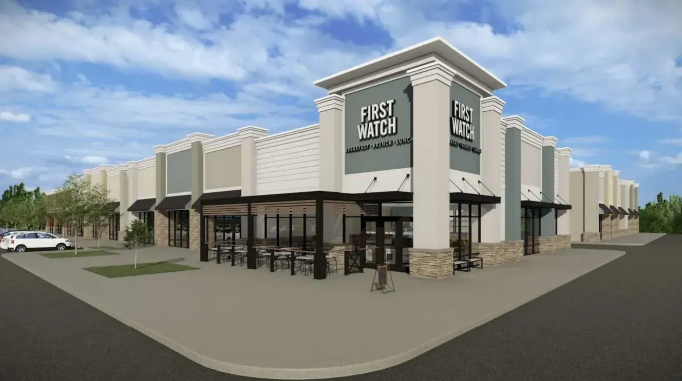 an artist's impression of a new grocery store