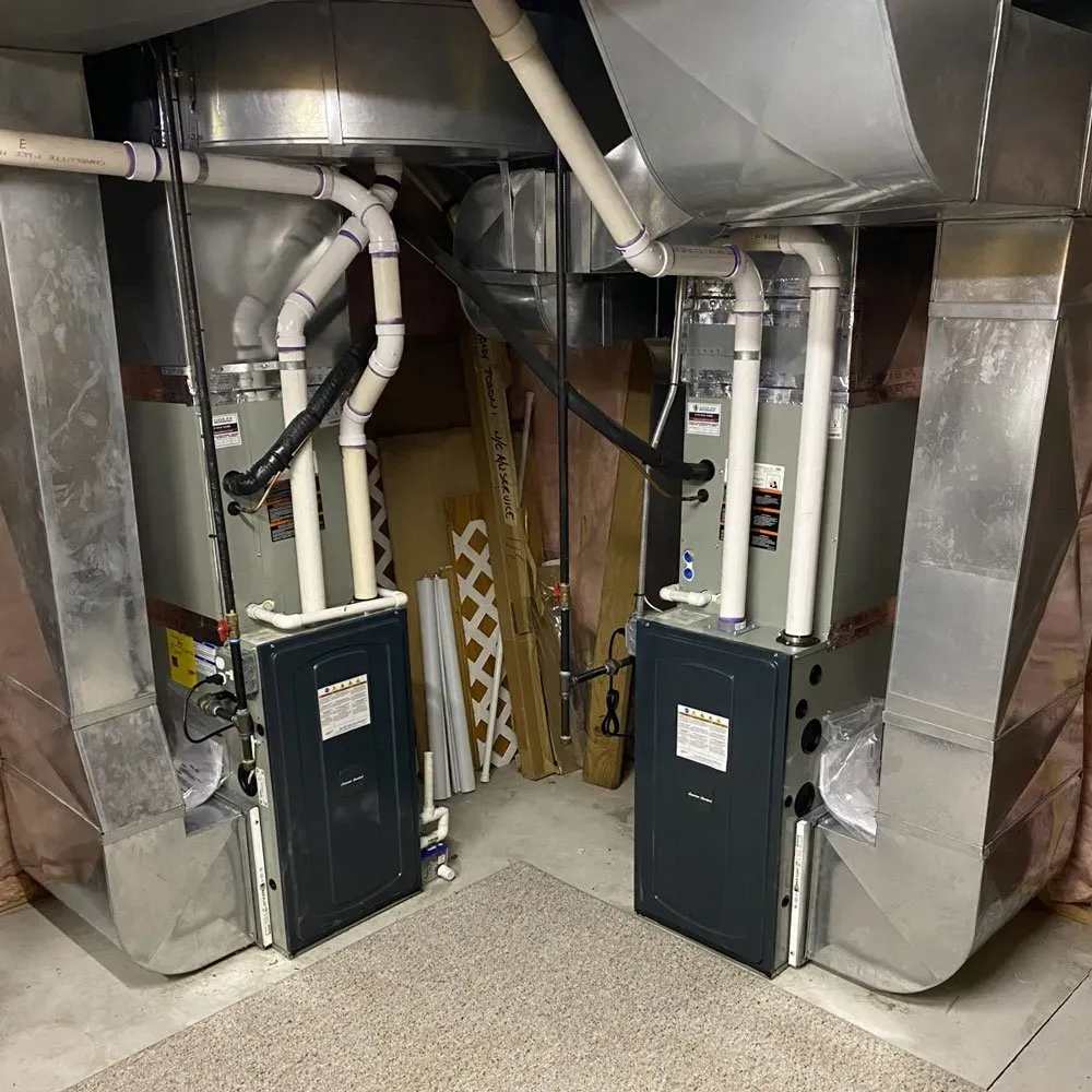 Two Furnaces — West Springfield, MA — Clean Air Mechanical Heating & Air Conditioning