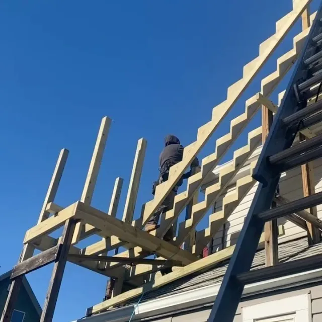 work photo from triplebeamcarpentry.com