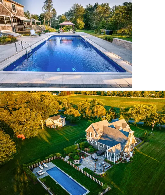 Landscape overview - Pool overview - Fenced Pool