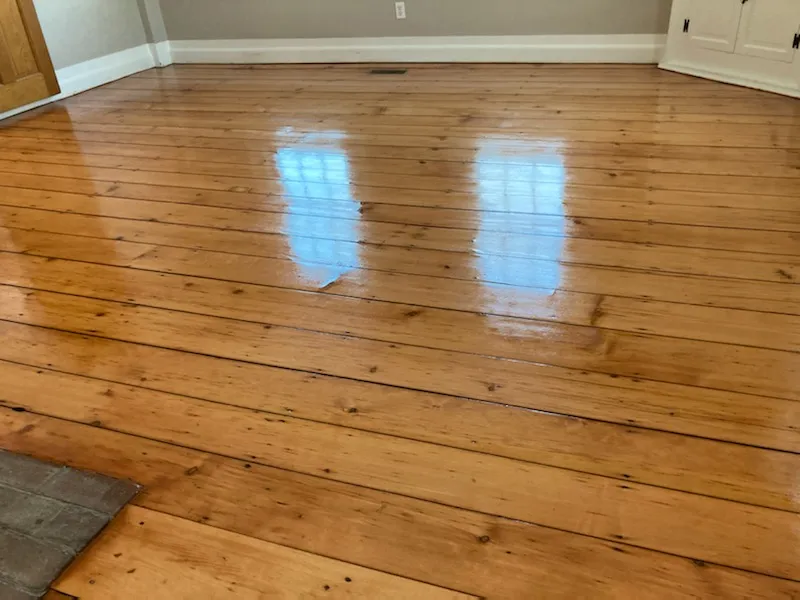 Hardwood floor project