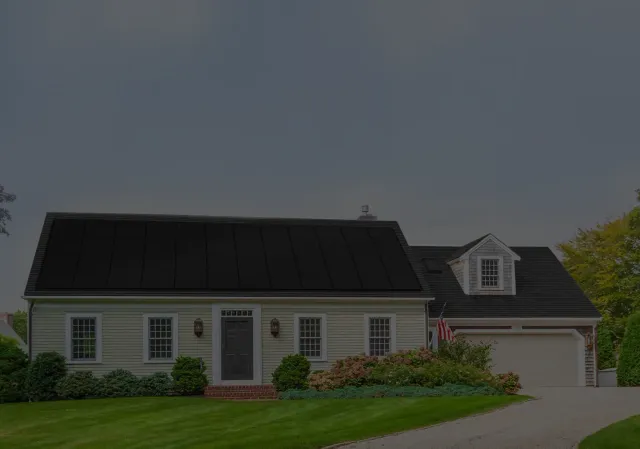 Home with rooftop solar panels installed by Bold Energy