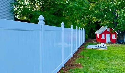 Vinyl Privacy Fencing