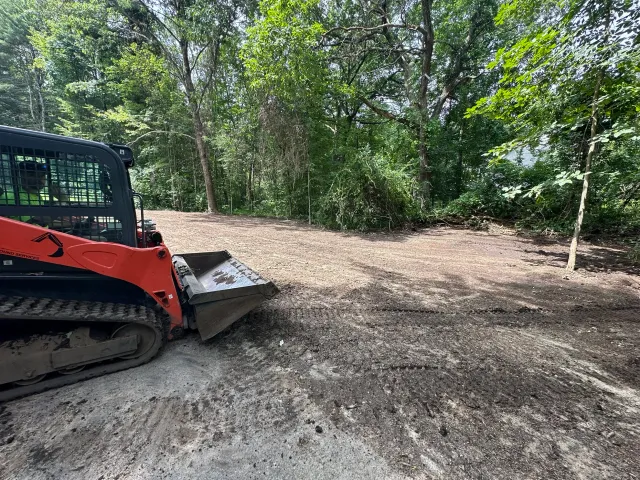 Grading and leveling service in Westford, MA for improved drainage by Gardner’s Landscaping, LLC