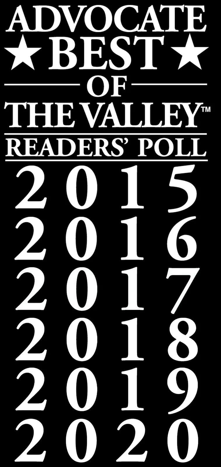 The Valley Advocate Best of 2015-2020