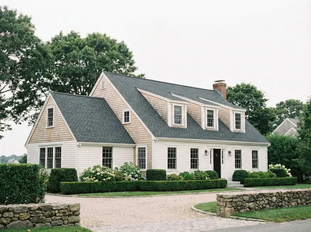 Cape Cod home new roof installation