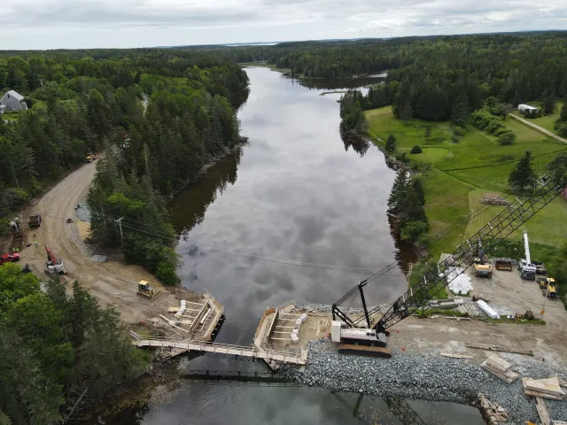 Bridge Replacement & Road Construction:  Stonington/Deer Isle, Maine