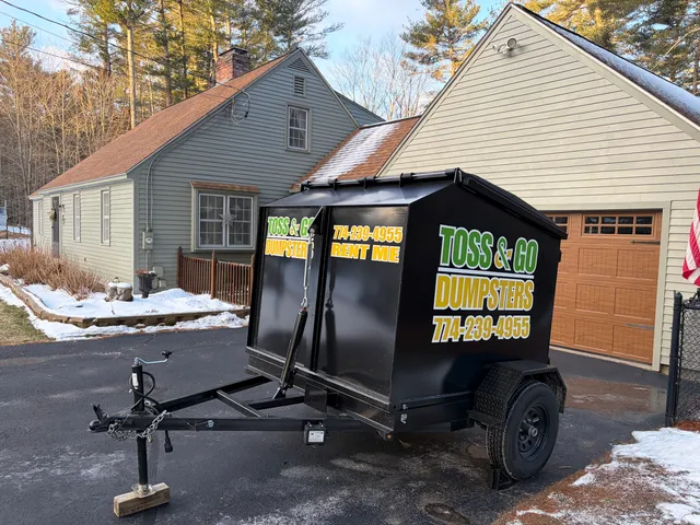 Toss & Go Dumpsters, LLC work photo