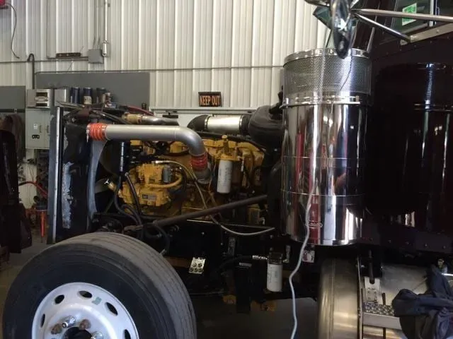 Dumspter Services — Truck engine in Wilton, NH