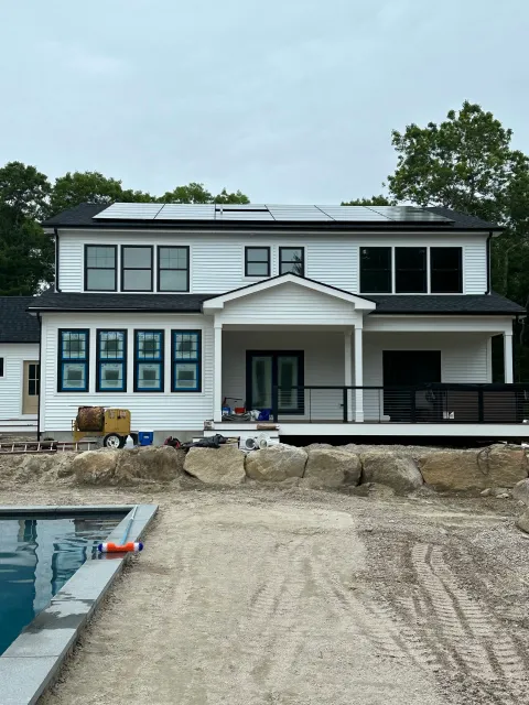 New build electrical solar