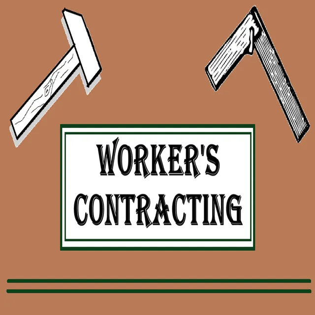 Worker's contracting logo