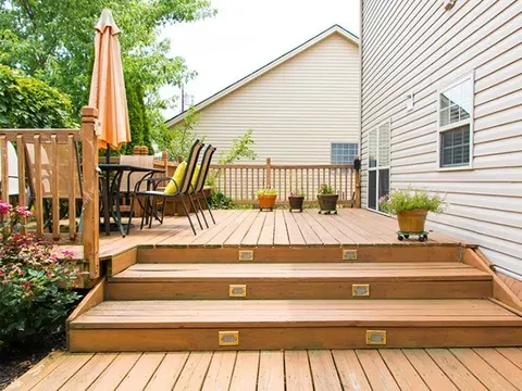 Deck installations — Wide Deck in Colchester, VT