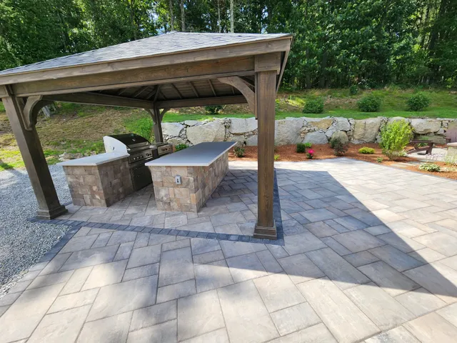 Woodville Lawn, Garden, Hardscape Design and Construction work photo