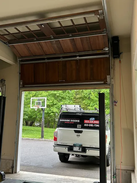 work photo from doubletimegaragedoors.com