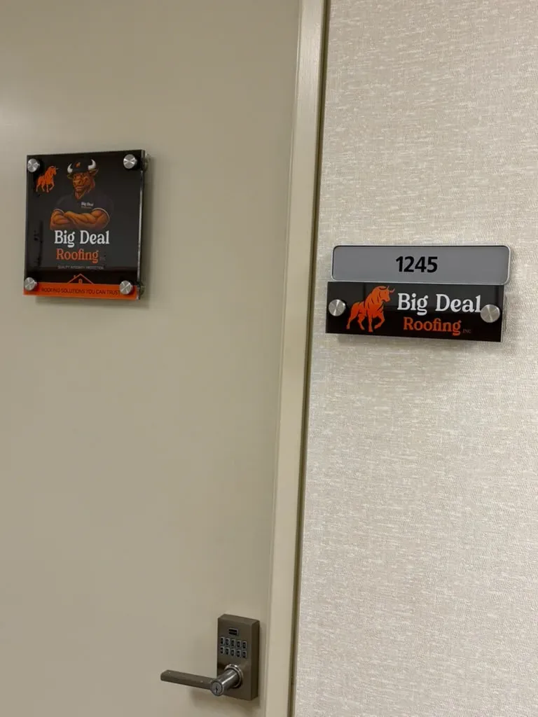 Office hallway entrance