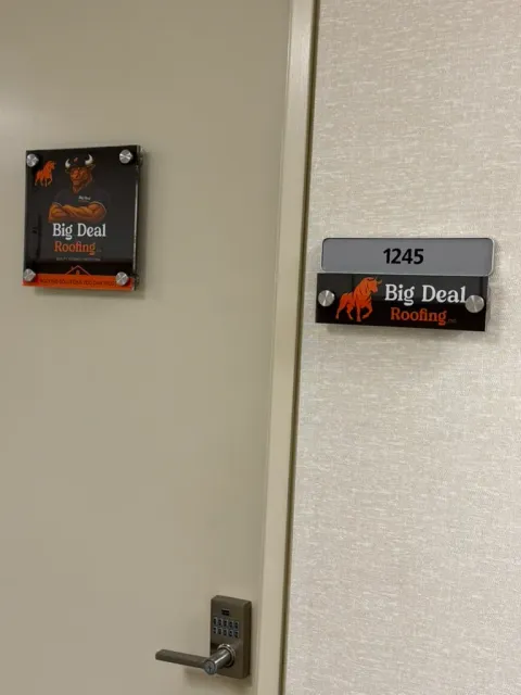 Office hallway entrance