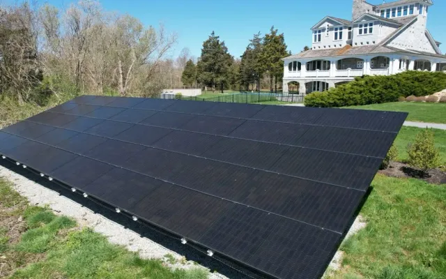 Ground-Mount Solar Panels