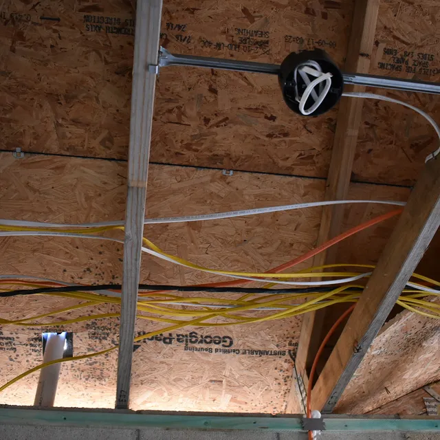 Professional electrical installation