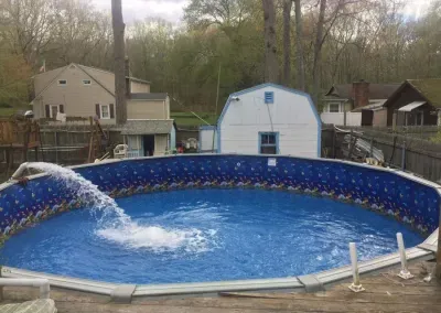 Above ground liner replacement