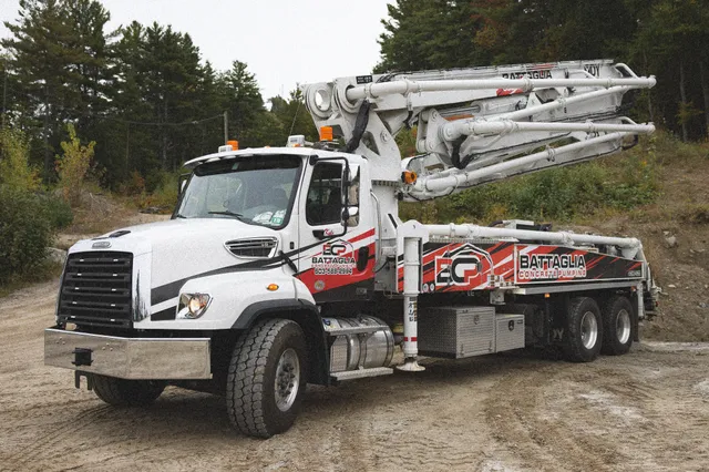 Battaglia Concrete Pumping work photo
