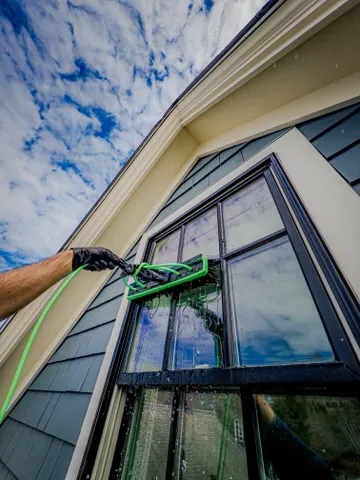 Clean house exterior