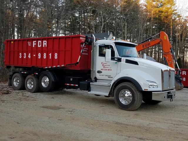 Franks Dumpster Rental work photo
