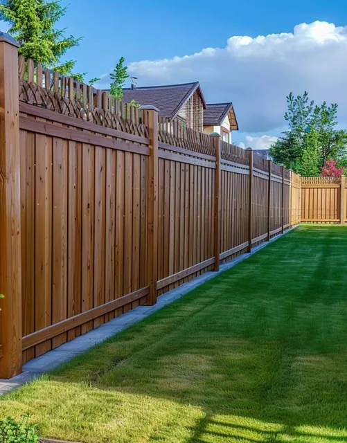 E&D Fencing work photo