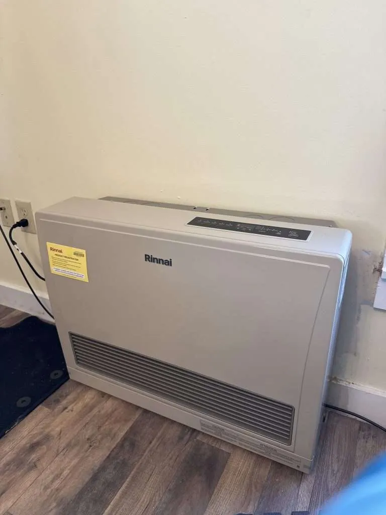 Rinnai 22k btu wall furnace replacement Laconia NH