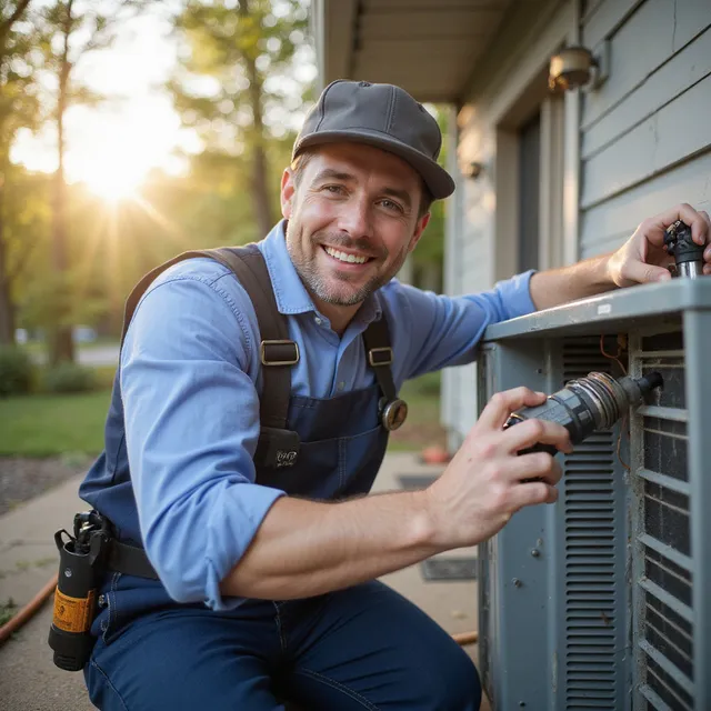 work photo from harbormenhvac.com