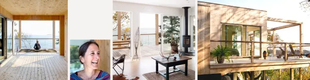 Juniper Design Build's Woods and Water house construction project