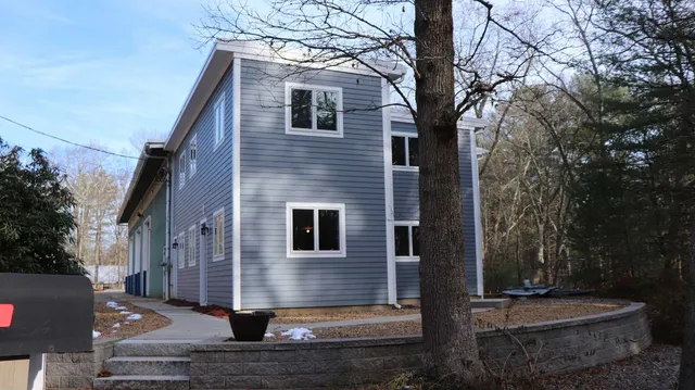 An exterior view of the addition at First Fabricators.