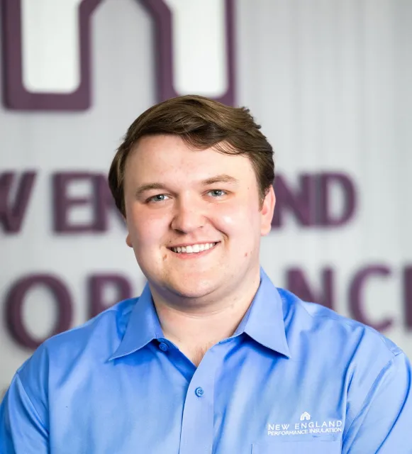 A photo of Ryan Muir of New England Performance Insulation.