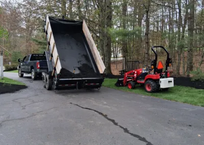 mulching southern NH