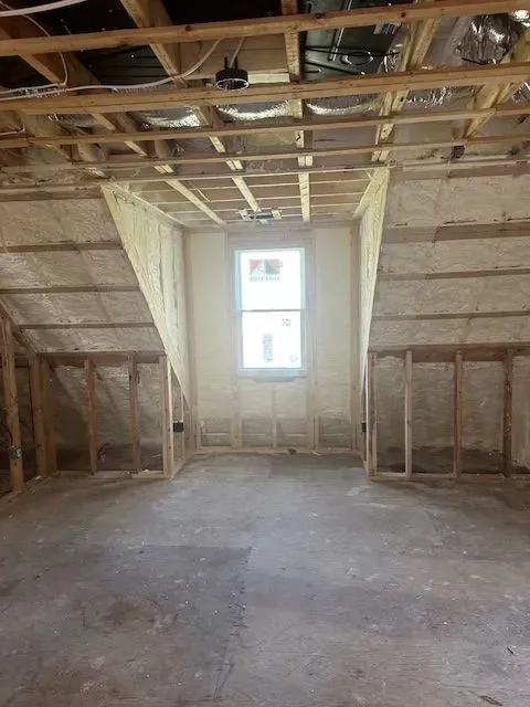 work photo from sprayfoamofcapecod.com