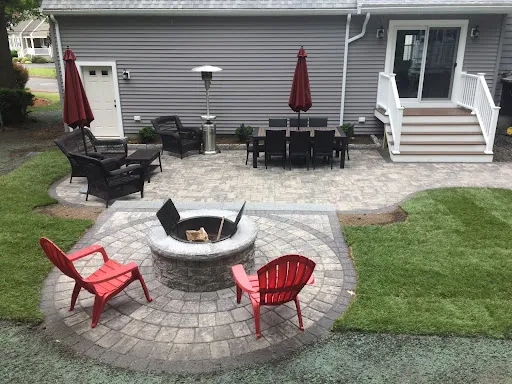 Pineau Landscape Construction work photo