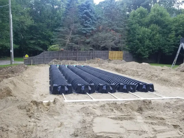 B&D Septic Installers work photo