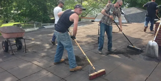 L & L Roofing Company work photo