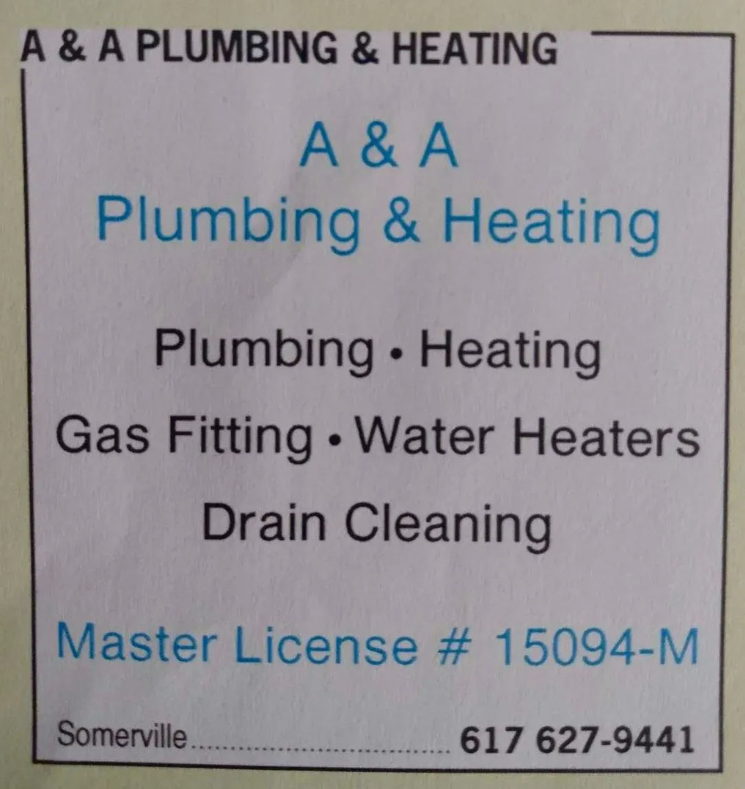 work photo from aaplumbingandheating.net
