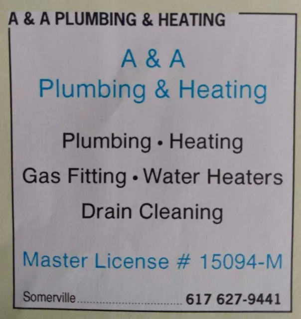 work photo from aaplumbingandheating.net