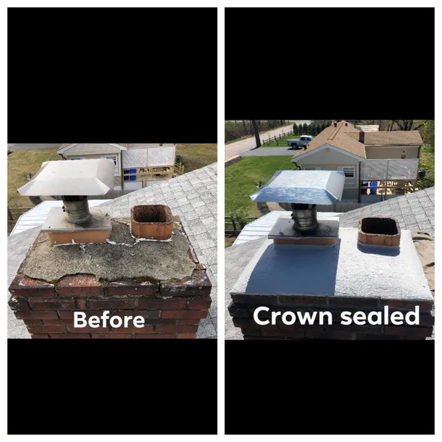 Ash Away Hearth & Chimney work photo