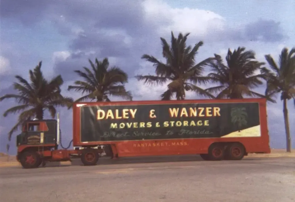 Daley & Wanzer moving van in Florida