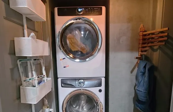 Laundry room Brookline basement