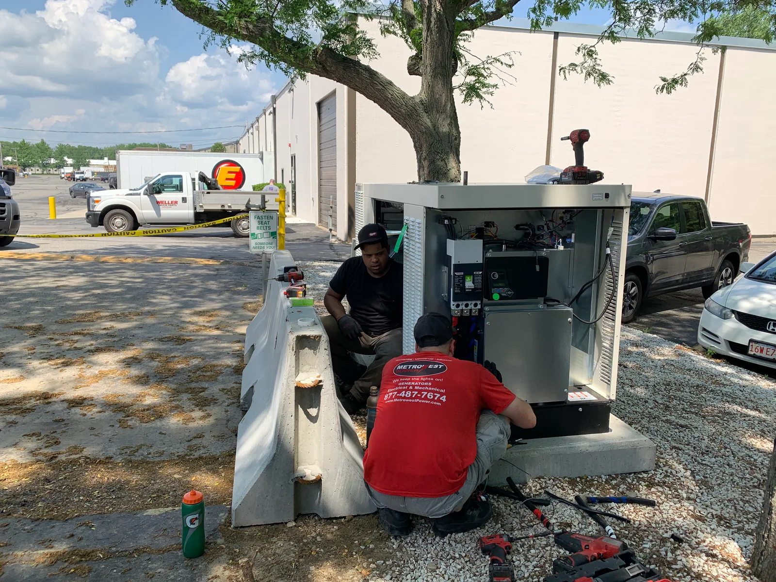work photo from metrowestpower.com