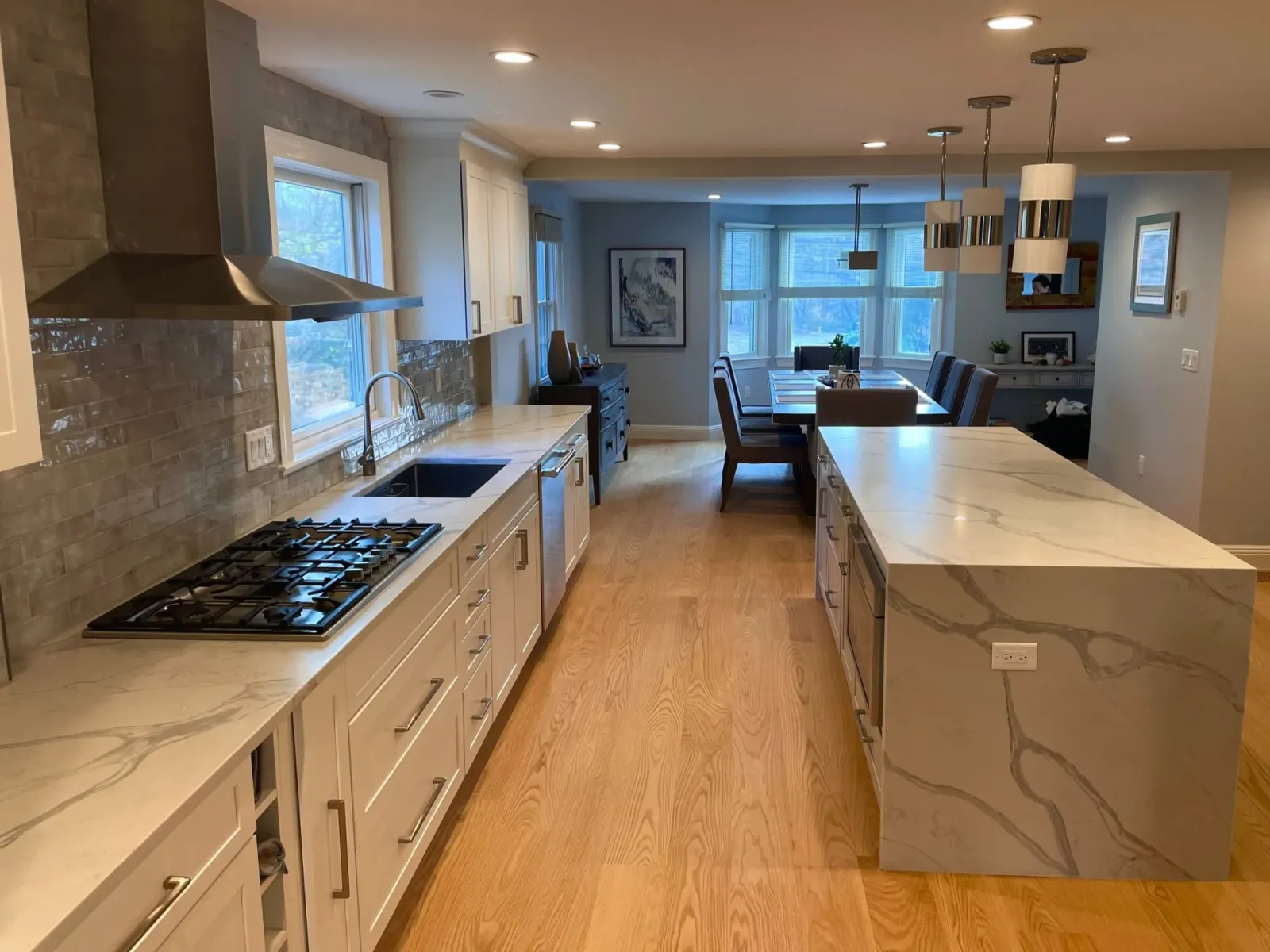 Full remodeling of the kitchen in Waltham, MA