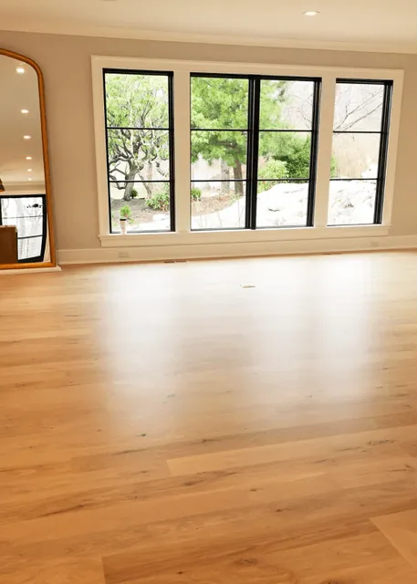 hardwood flooring project