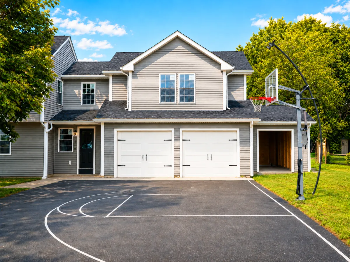Completed Amaral Services home addition in Rhode Island
