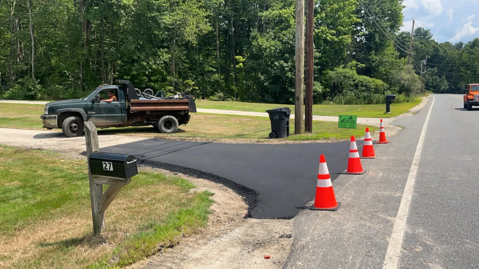 End of Driveway Repair