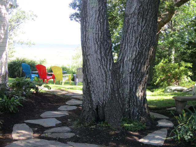 Patio installation. Scituate, MA