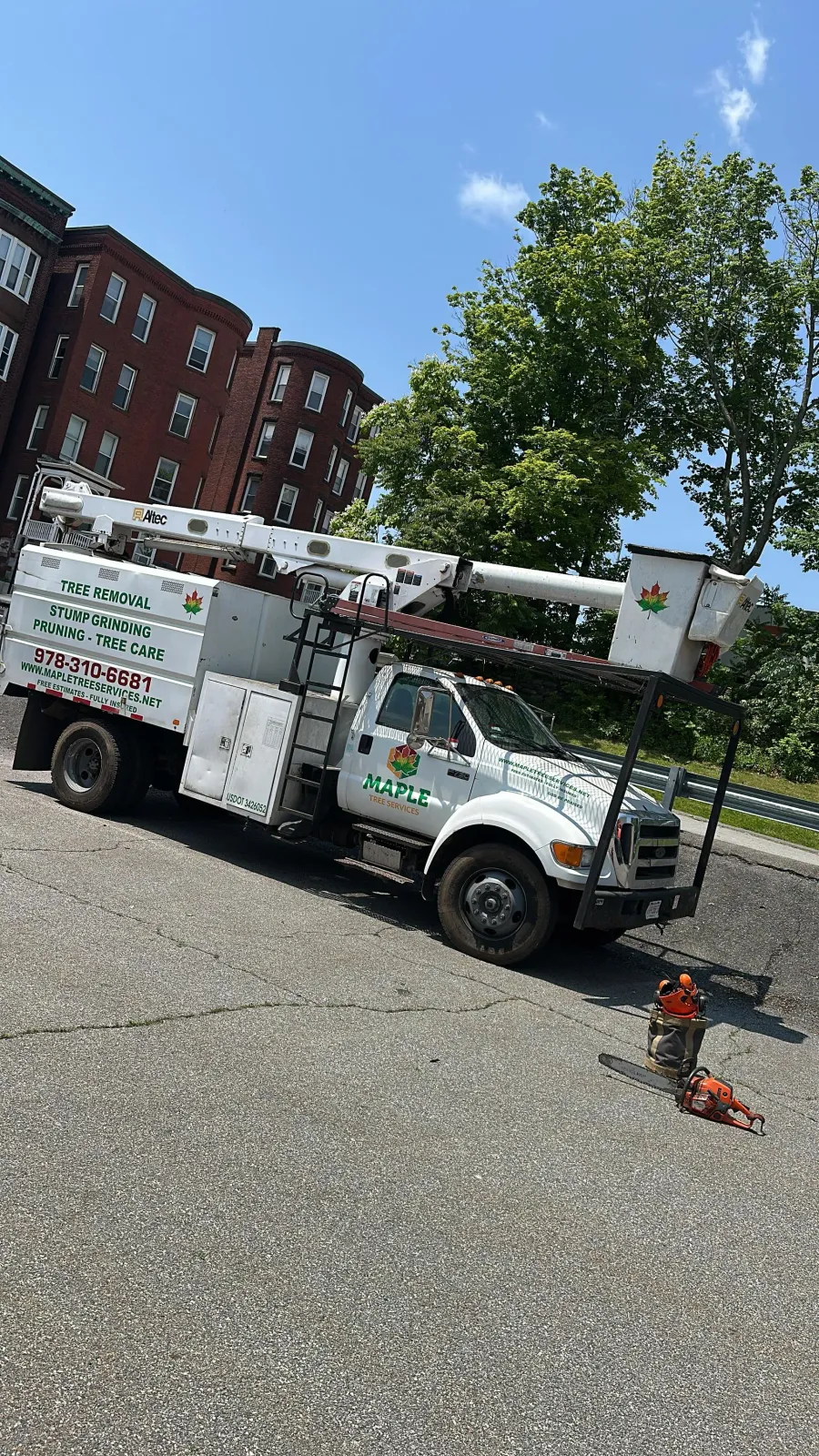 work photo from mapletreeservices.net