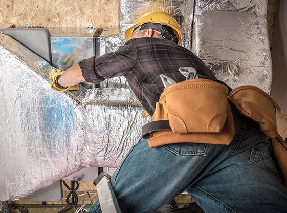 Star Petroleum technician providing HVAC service